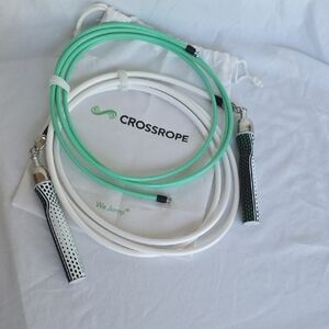 Crossjump Fitness Jumprope Sz Med "Christa DiPaolo" Set